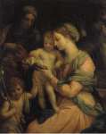 Maratti Carlo Madonna Teaching the Infant Christ Reading  - Hermitage